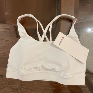 Lululemon energy bra white